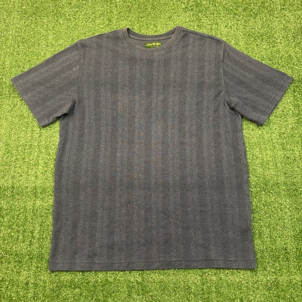 Vintage 90s David Taylor Blank Striped T-shirt